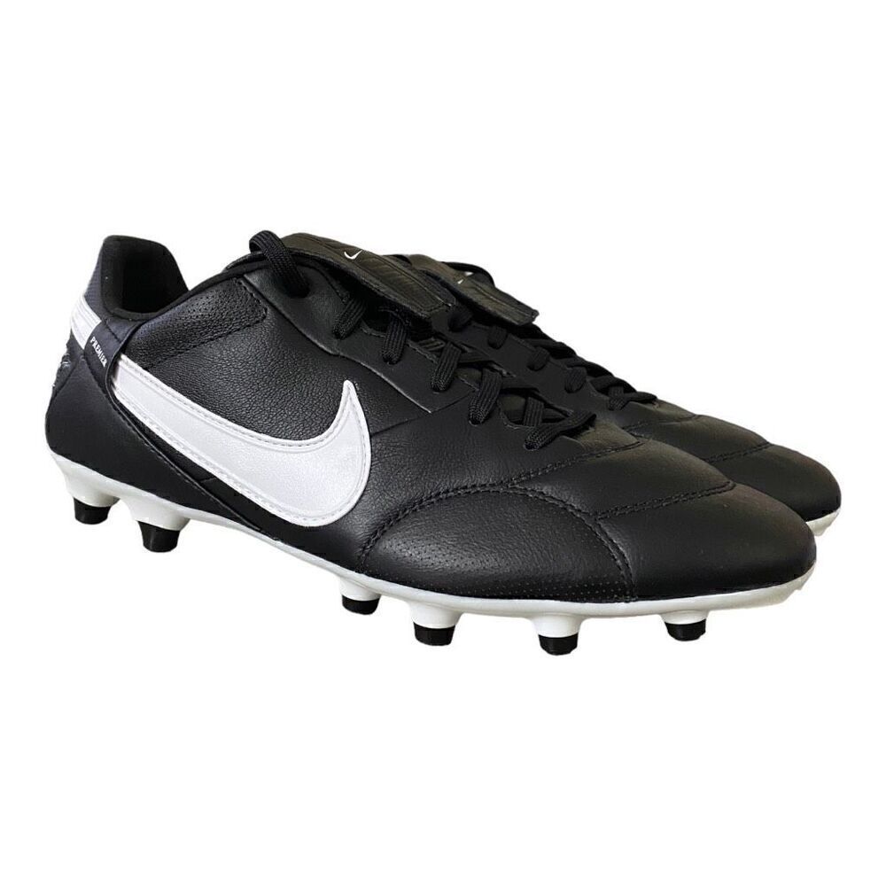 Nike Premier III (3) FG Soccer Cleats Black/White AT5889-010 Mens size 7.5 New